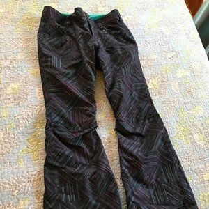Women's Size Small BURTON Snowboard pants w/vents